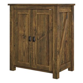 Pemberly Row 10/20 Gallon Aquarium/Terrarium Stand in Rustic