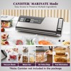 Mesliese Vacuum Sealer Machine, Powerful 95kPa 140W One Hand Operation
