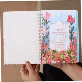 Ciieeo 2023 Agenda Book Note Pads Schedule Notepad Coil Notepad Planner 2022 Daily Weekly and Monthly Daily Planner Notepad Work Planner Coil Planner Student Paper Pocket Weekly Calendar