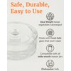 Elementi Glass Fermentation Weight Set of 4 - Easy Grip