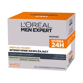 L'Oreal Paris Men Expert Hydra 24H Daily Moisturiser Intensive 24h Hydration, Pack of 1 (1 x 50 ml)