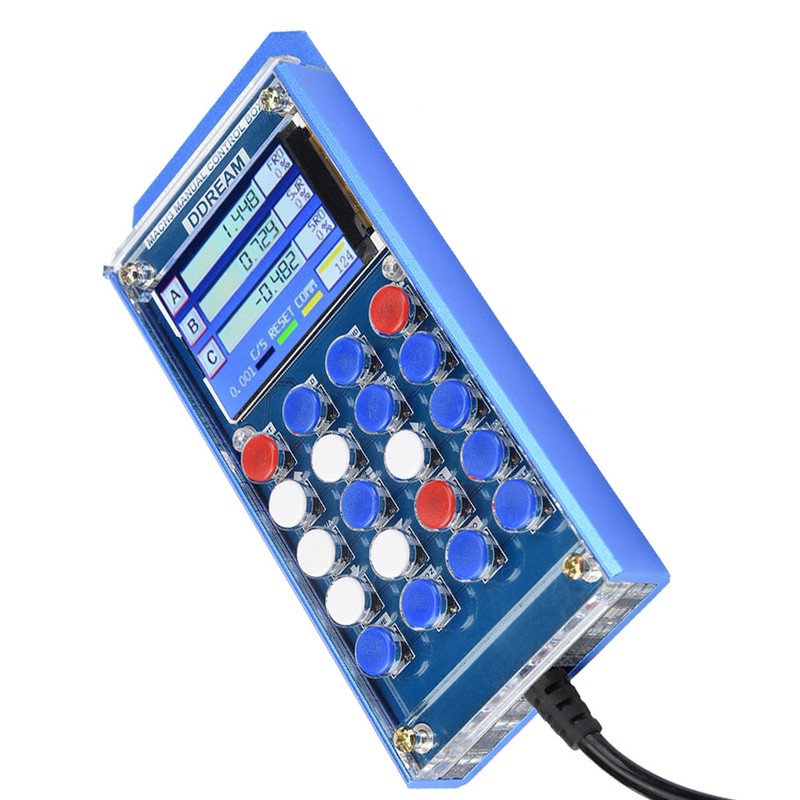 6 Axis Mach3 Digital LCD Display Hand Manual Control Box