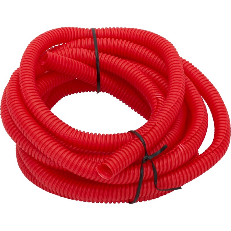 Split Wire Loom Conduit Tubing, 3/8 Inch Diameter, 12 Ft.