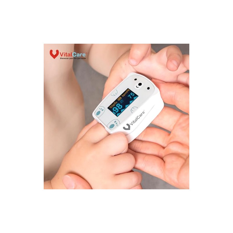 Vital Care Oxímetro de pulso YX302 Gris