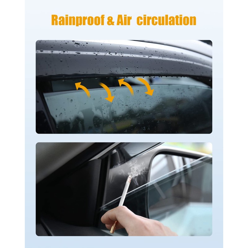 ROADFAR Fits for 1998-2001 for Honda CR-for V Window Outside