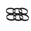6 PCS Intake Manifold Rubber Sealing Gasket for N52 N54