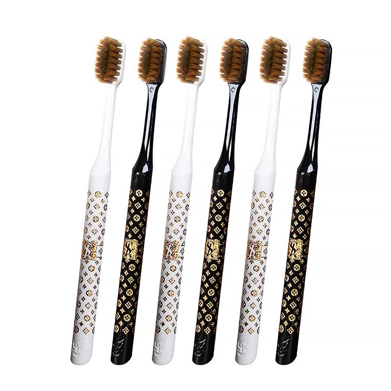 CMHX Extra Soft Toothbrushes Periodontist Design Tapered Bristles for Sensitive