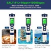 Pool Salt Tester & PH Meter - 5-in-1 Digital TDS