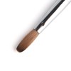 KADS Pure Kolinsky Hair Bristles Acrylic Nail Brush Oval Curled