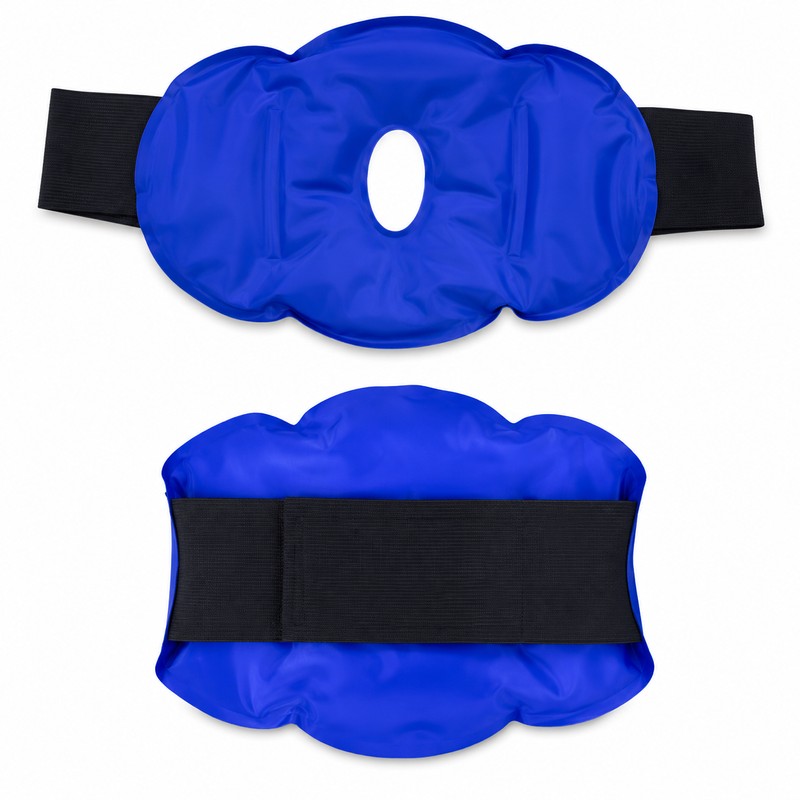 Reusable Knee Ice Pack Wrap for Hot & Cold Comfort