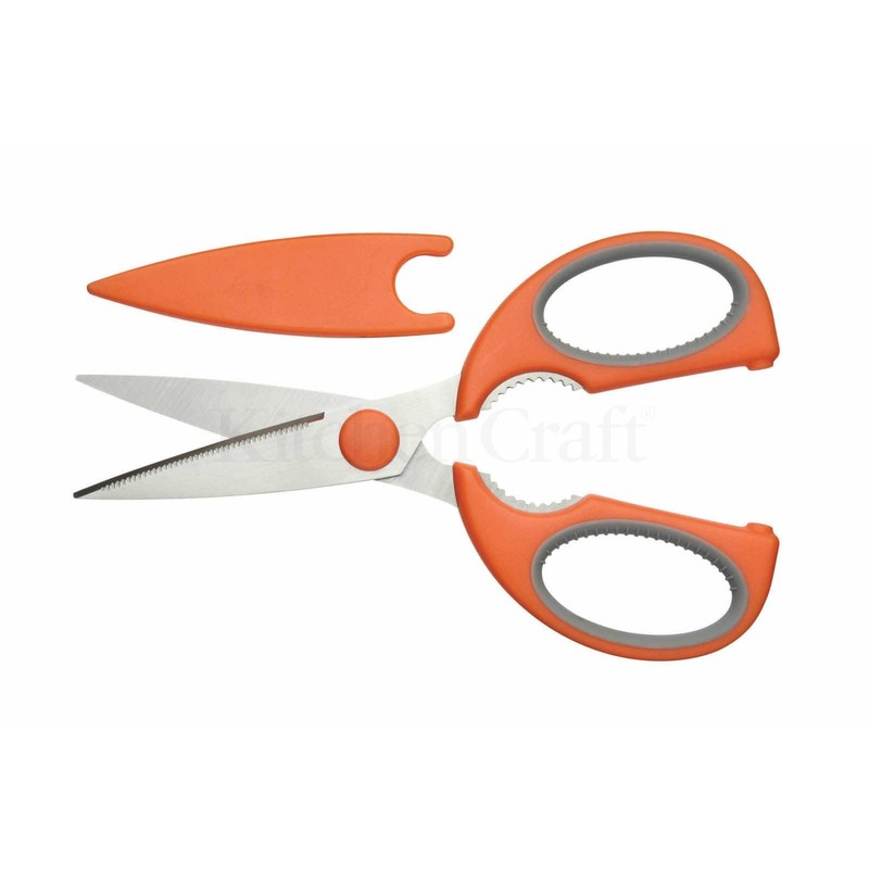 Kitchen Craft 1 x CWSCIDISP24 Colourworks Scissors with Sheaths, Display