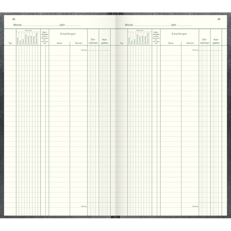 King and Ebhardt 8610502 Porto Book, Ceilings Tape, 1 Page,