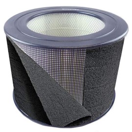 GOODVAC Replacement for 29500 Honeywell Air Purifier HEPA Filter. Included One Odor Absorbing Pre-Filter wrap