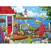 300 Pieces Puzzles for Adults,Seaside Garden House 300 Pieces Large