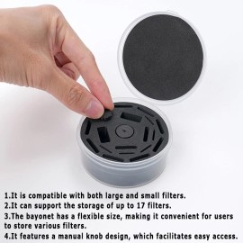 Unbranded Practical Spacious Universal Filter Storage Box for DJ Pocket2/3 TF Memory Cards