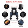 Zakulu Binoculares Telescopio Visión Nocturna Hd Con Bolsa 10x36