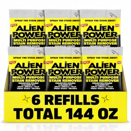 Alien Power 6 Pack Refill Packets, Makes 144 Fl Oz Worth of Alien Power Solution