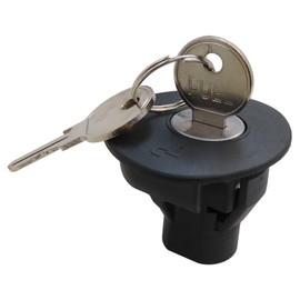 8U5Z-9C268-B Locking Fuel Cap, Upgraded Filler Plug Gas Tank Lock w/2 Keys for Ford Escape 2009-2012