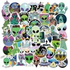 Alien Stickers|100 PCS|Cool Vinyl Waterproof Stickers for Laptop,Skateboard,Water Bottles,Computer,Bumper,Phone,Hard hat,Car
