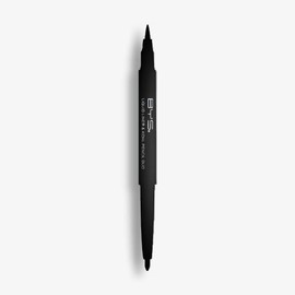2 en 1 delineador duo kohl- liquido y lapiz - Black