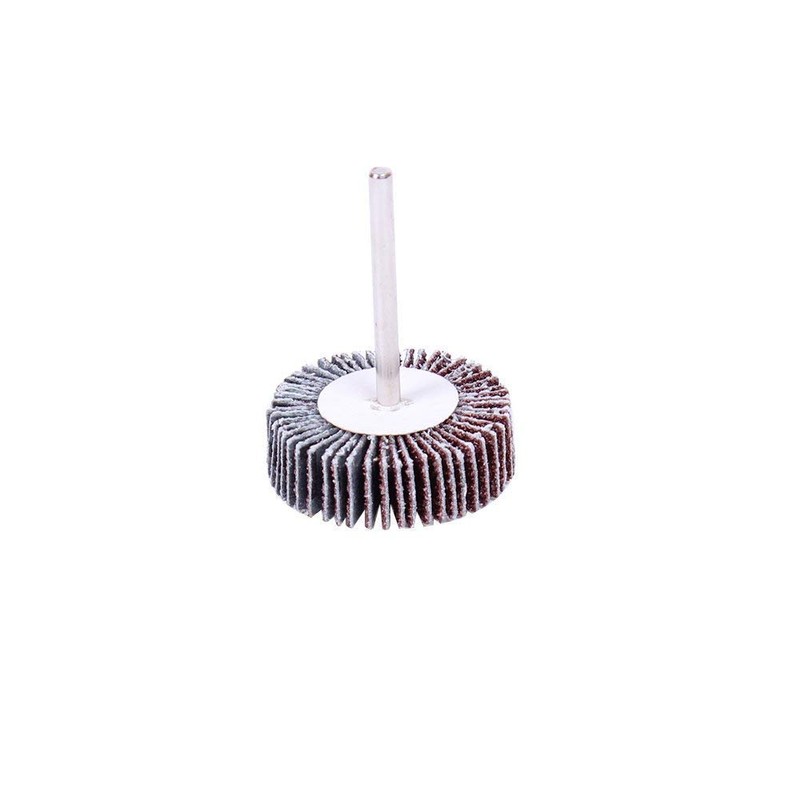 AUTOTOOLHOME 10 Pack Abrasive Flap Wheel Sander 80 Grit 1/8
