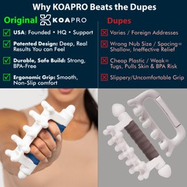 KOA PRO Facia Blaster Tool for Cellulite Area - Trigger Point Massage Tool for Deep Tissue, Full Body Massage, Back and Neck Massager, Muscle Massager for Legs, Fascia Massage Tool