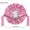 SENGTERM Silk Night Cap Women's Hair Satin Hat Wide Elastic