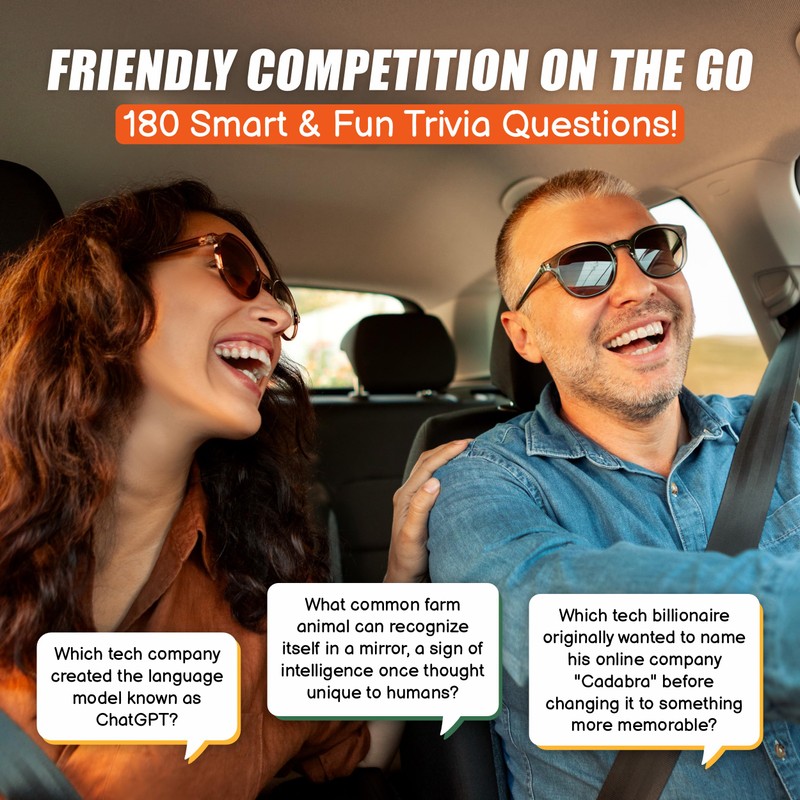 WELL BALANCED Highway Showdown – Fun & Competitive Trivia Car