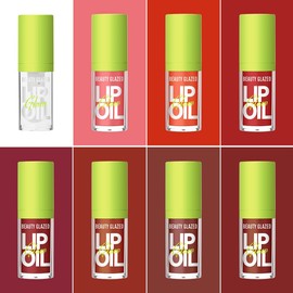 Big Brush Head Pink Lip Gloss Moisturizing Jelly Lip Gloss Oil Long Lasting Liquid Lipsticks Non-stick Cup Lip Tint Lip Glaze Fresh Texture Lip Gloss (#102)