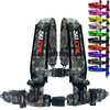 1pc 4 Point Harness for Bucket Seat, Push Release, 10