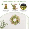 Elegant Spring Floral Wreath 24 Inch for Any Space |