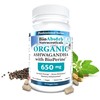 Organic Ashwagandha Supplement 650mg, 18-Day Supply, 75 Count