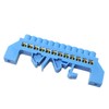 PZRT Terminal Block Terminal Bus Bar 12 Positions Screw Brass
