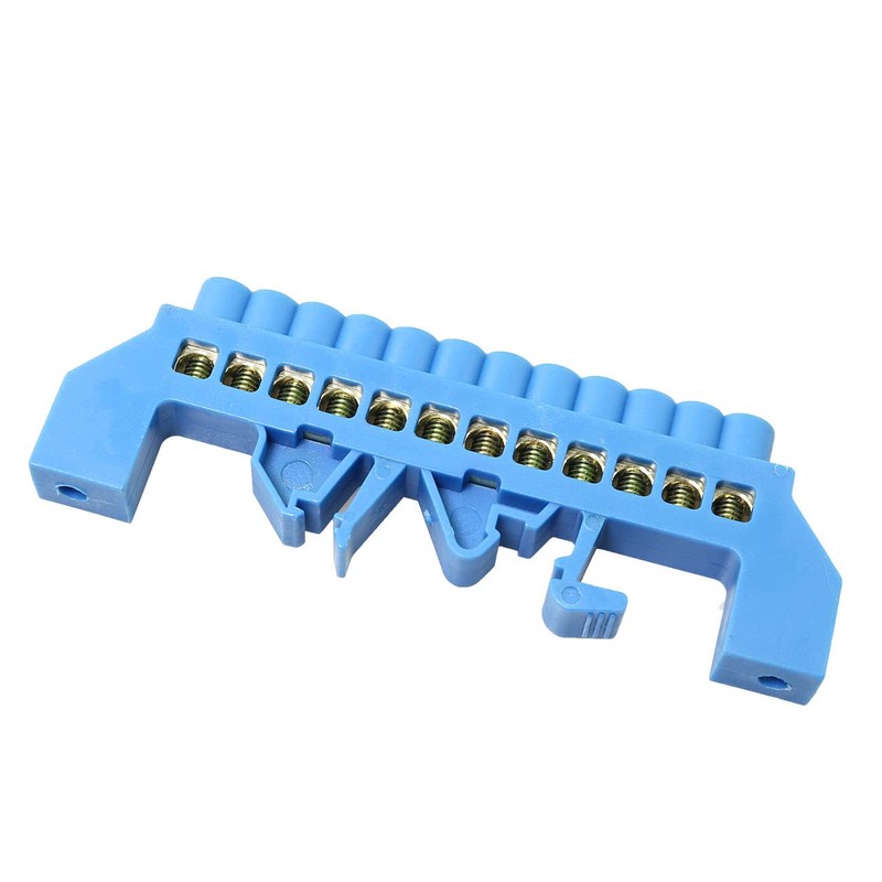 PZRT Terminal Block Terminal Bus Bar 12 Positions Screw Brass