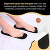 10 Pairs Sticky Spray Tan Pads for Feet,Disposable & Hygienic
