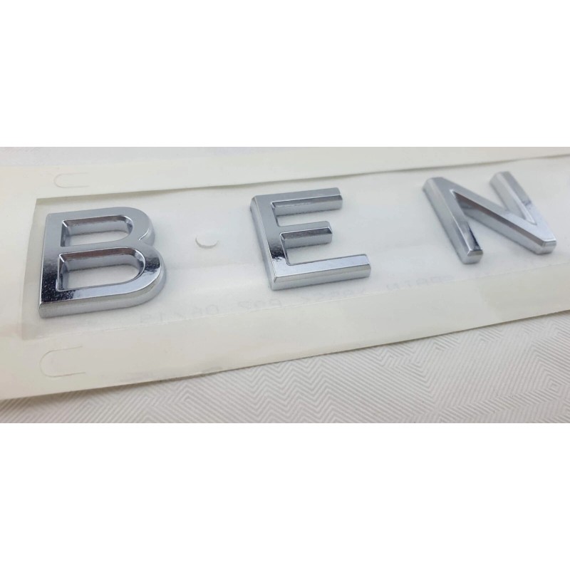 BENTLEY BENTAYGA CHROME TRUNK LOGO / 3SA853675 GENUINE OEM