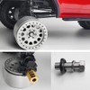4PCS 12mm Wheel Hubs Hex Pins Adapter-Heavy Duty Brass(5-20mm) for