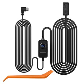 REDTIGER Dash Cam OBD Hardwire Kit Power Cable Type USB C Port,10FT 12V-24V to 5V,for Dash Camera, Low Voltage Protection
