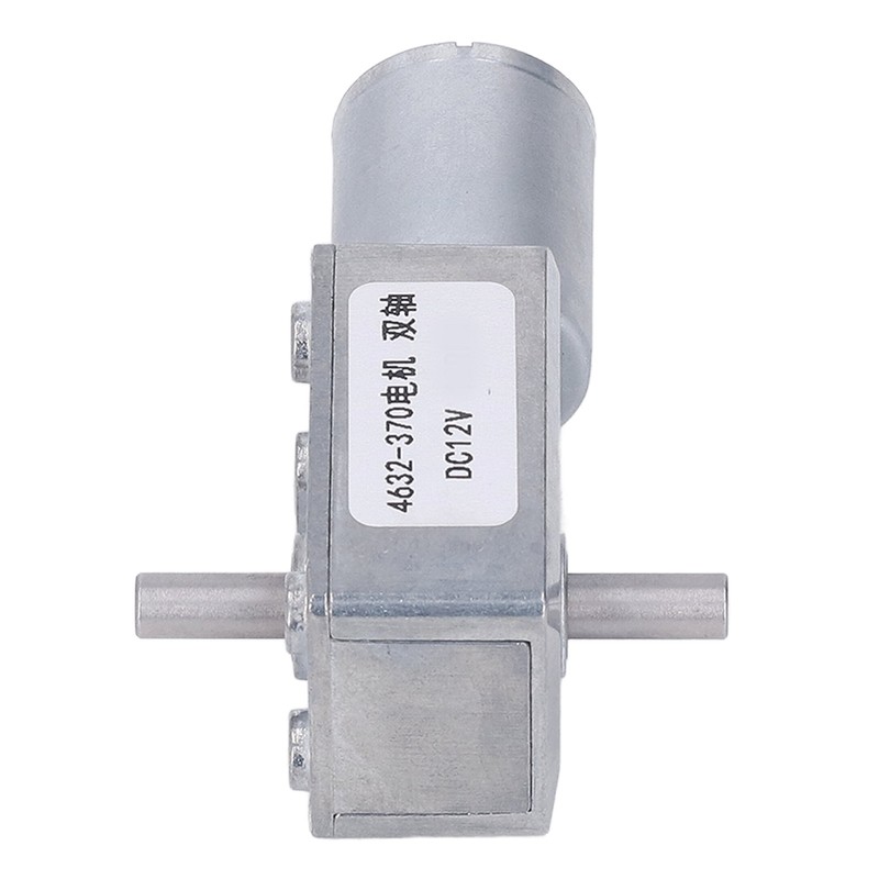 Double Shaft Gear Motor Self Locking CW CCW Aluminum Alloy