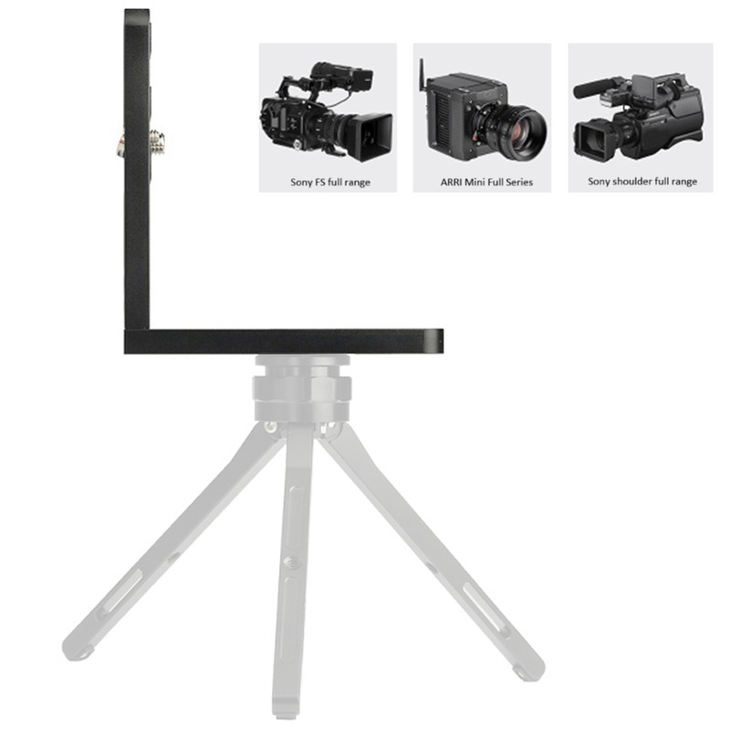 All Metal Universal Camera L shape Quick Release Plate Tripod