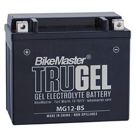 BikeMaster TruGel Battery MG12-BS for Aprilia RSV 1000 R Factory 2004-2011
