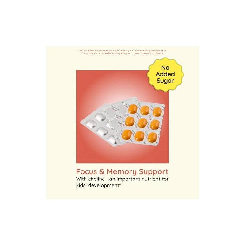 Childlife Essentials Omega Dha Choline Softchew Gummies