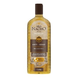 Shampoo Tío Nacho Anti-edad Anti-caída Con Jalea Real 1 L
