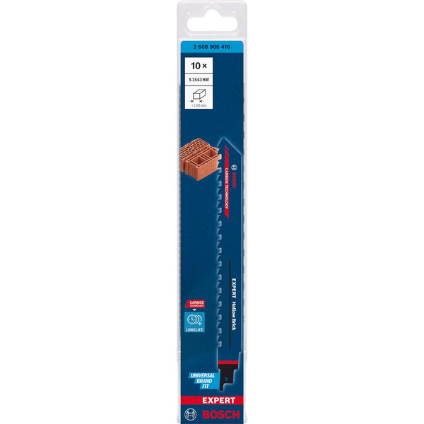 Bosch Professional 1x Expert ‘Hollow Brick’ S 1543 HM Reciprocating