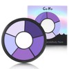 Go Ho 6 Colors Purple Face Body Paint,Cream Water Based