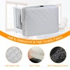 Demao Grey Window AC Covers for Inside, 21" × 15"×