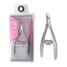 STALEKS PRO for Natury Nails Professional Cuticle Nippers 7 mm Stainless Steel (Smart 30-7 mm)