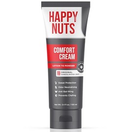 Happy Nuts - Loción para defensa de sudor y control de olor | Loción crema, confort para hombres