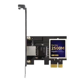 Snblzhef 2.5G PCI-E toRJ45 Wired Network Card 2500Mbps 2.5Gbps Ethernet LAN Controller Adapter forLinux Computer Game