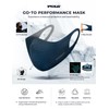 TSLA Men & Women's Copper Infused Face Mask, Washable Reusable